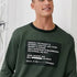 Diesel sweatshirt סווטשרט דיזל לגבר בצבע ירוק זית